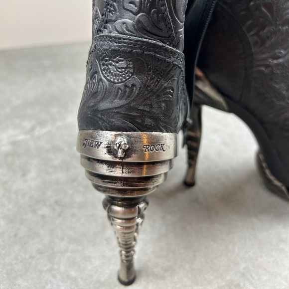 New Rock Ankle Boots - Handmade Real Leather - Picture 7 of 8